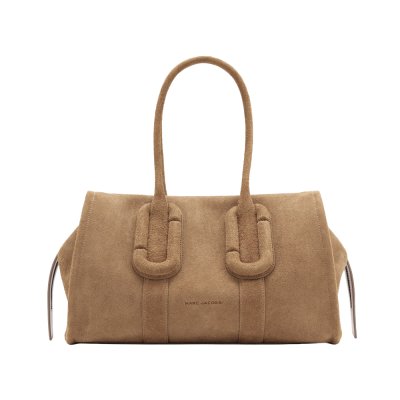 THE BABE CITY TOTE IN FELTED SUEDE